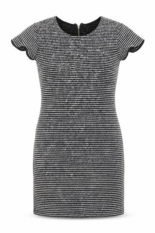Select Womens Blue  Knit Shirt Dress  Size 12