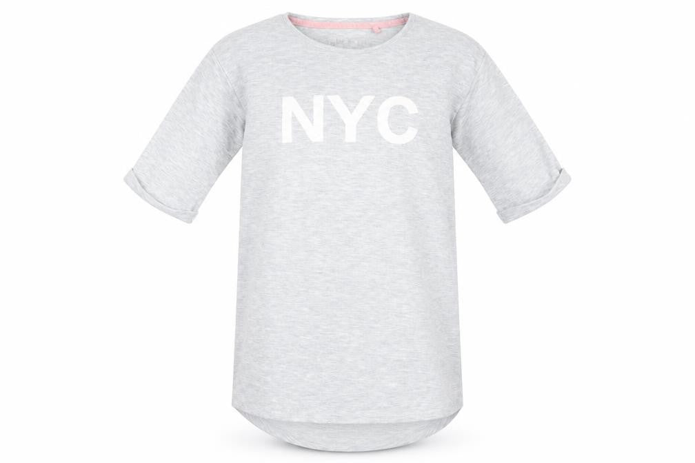 NEXT Girls Grey Geometric  Cami Pyjama Top Size 9 Years  - NYC