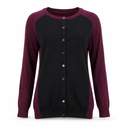 H&M Womens Purple   Cardigan Jumper Size XS  - Plum