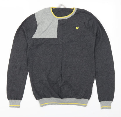Additional front view of Fabric of Life men’s grey jumper, size M