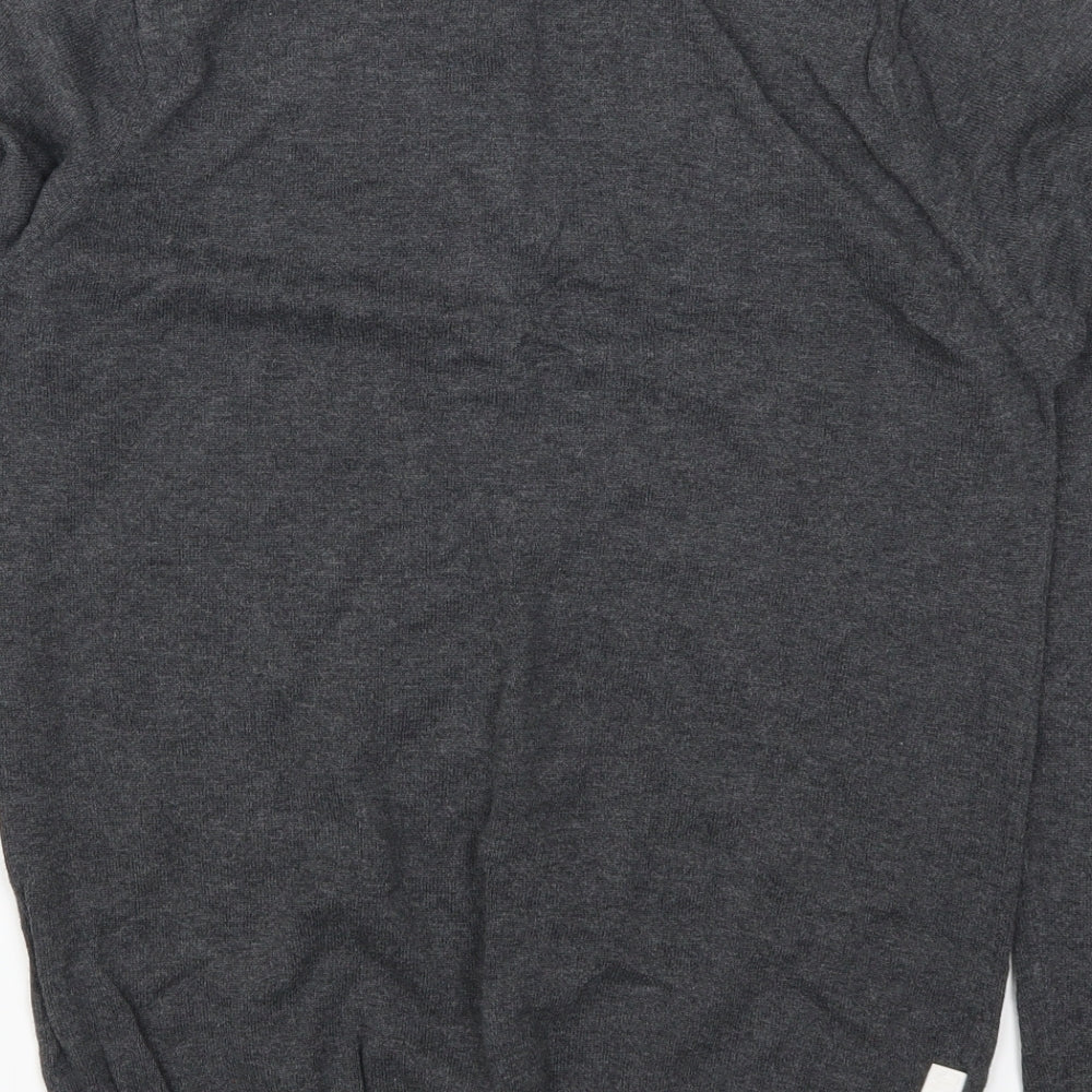 Fabric of Life Mens Grey   Pullover Jumper Size M