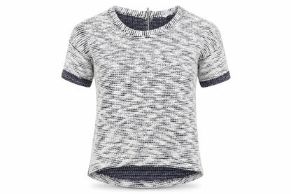 Front view of Red Herring women’s grey jumper, size UK 10