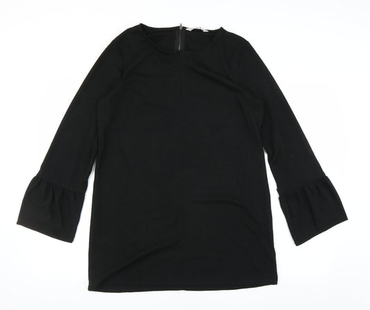 Casual Collection Womens Black   T-Shirt Dress  Size 10