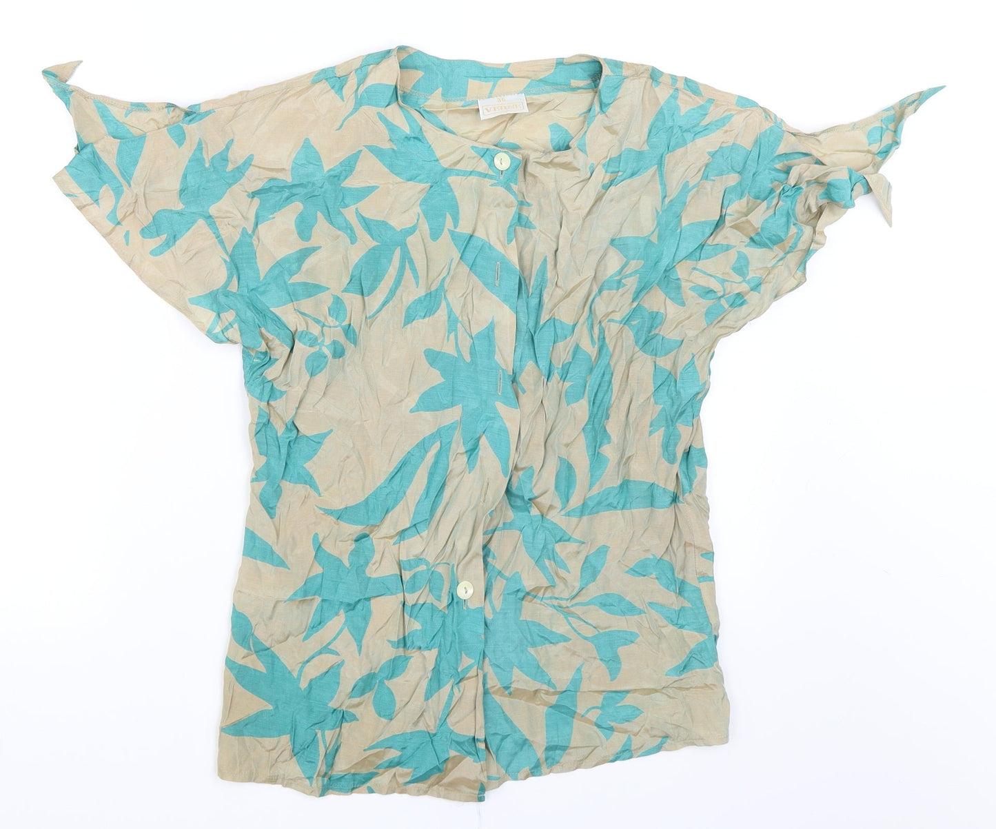 Verse Womens Beige   Basic Button-Up Size 36