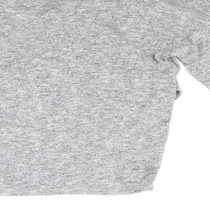 Brand and care label for Dorothy Perkins women’s grey jumper, size UK 12