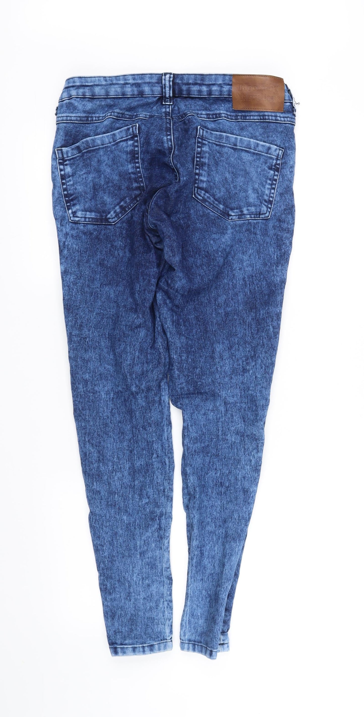 pre worn Womens Blue   Straight Jeans Size 10 L28 in