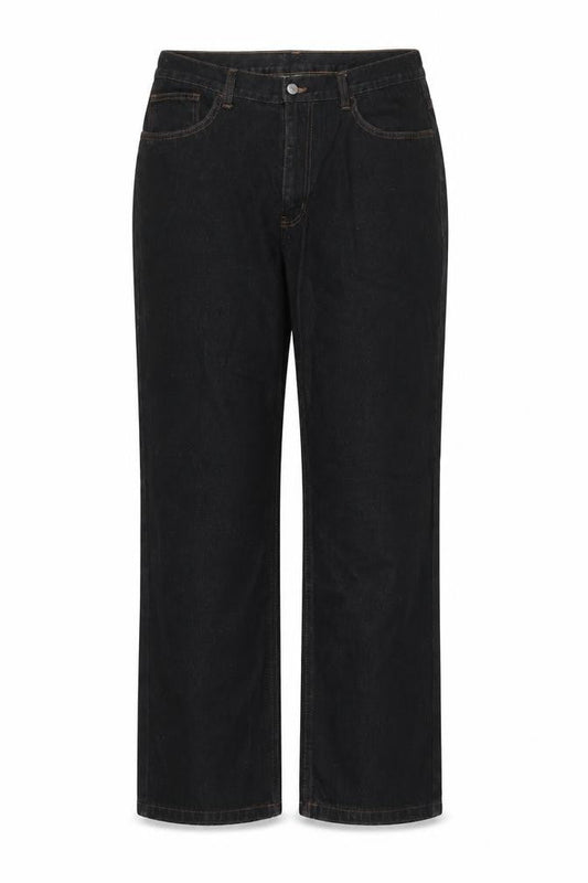 pre worn Womens Black   Straight Jeans Size XL L32 in