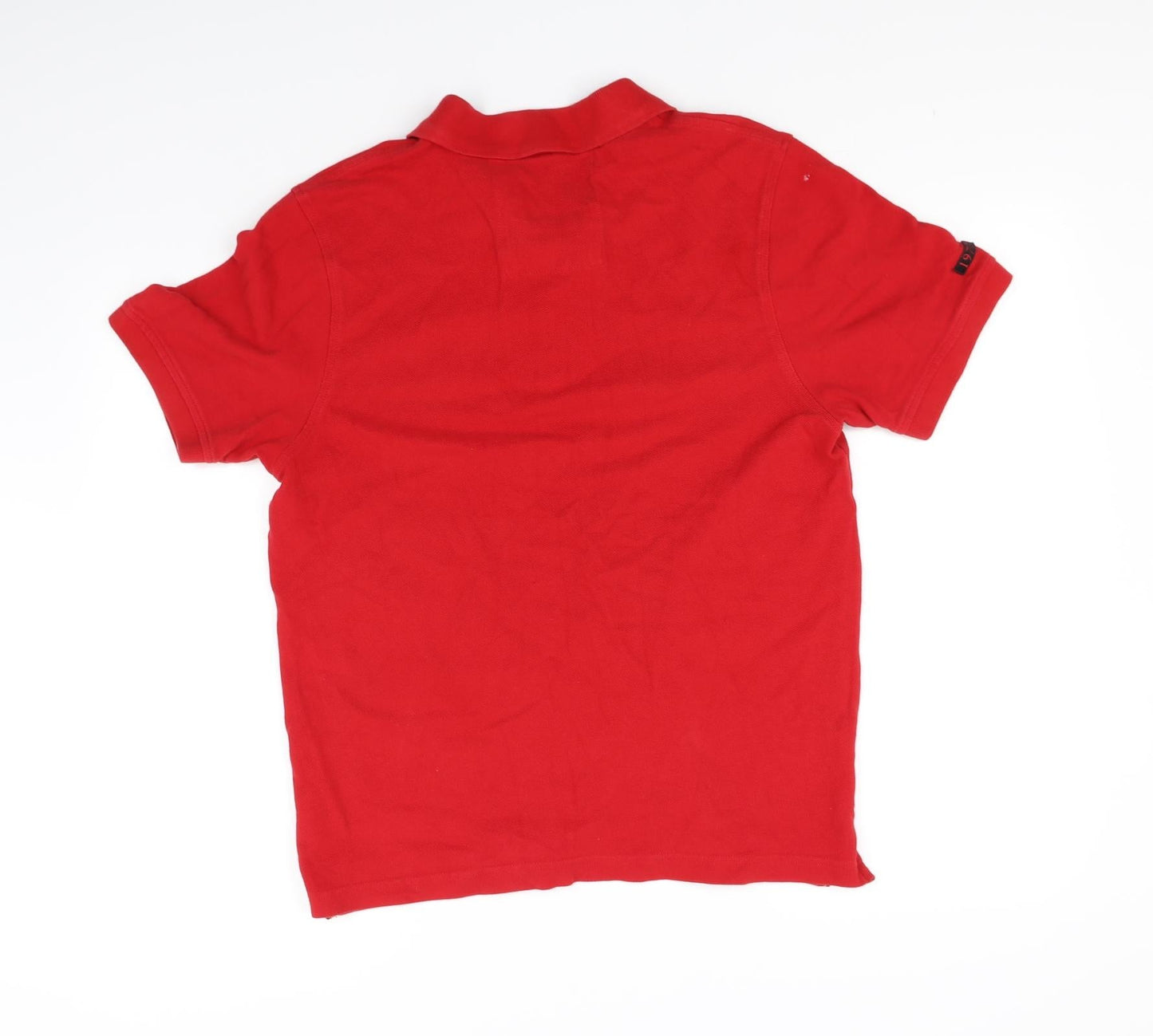 Luke Womens Red   Basic Polo Size XL