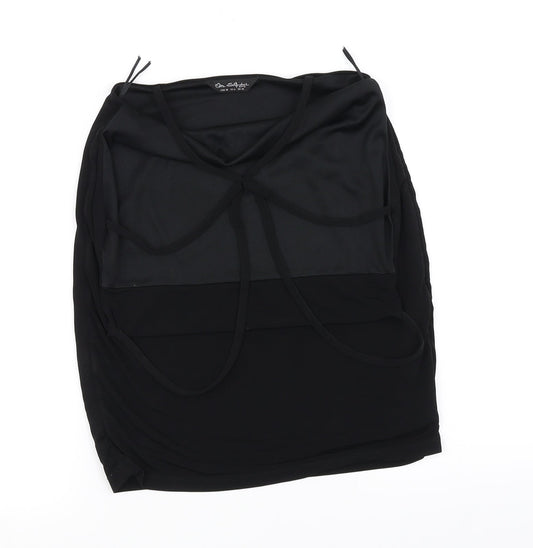 miss selfridg  Womens Black   Basic Blouse Size 6