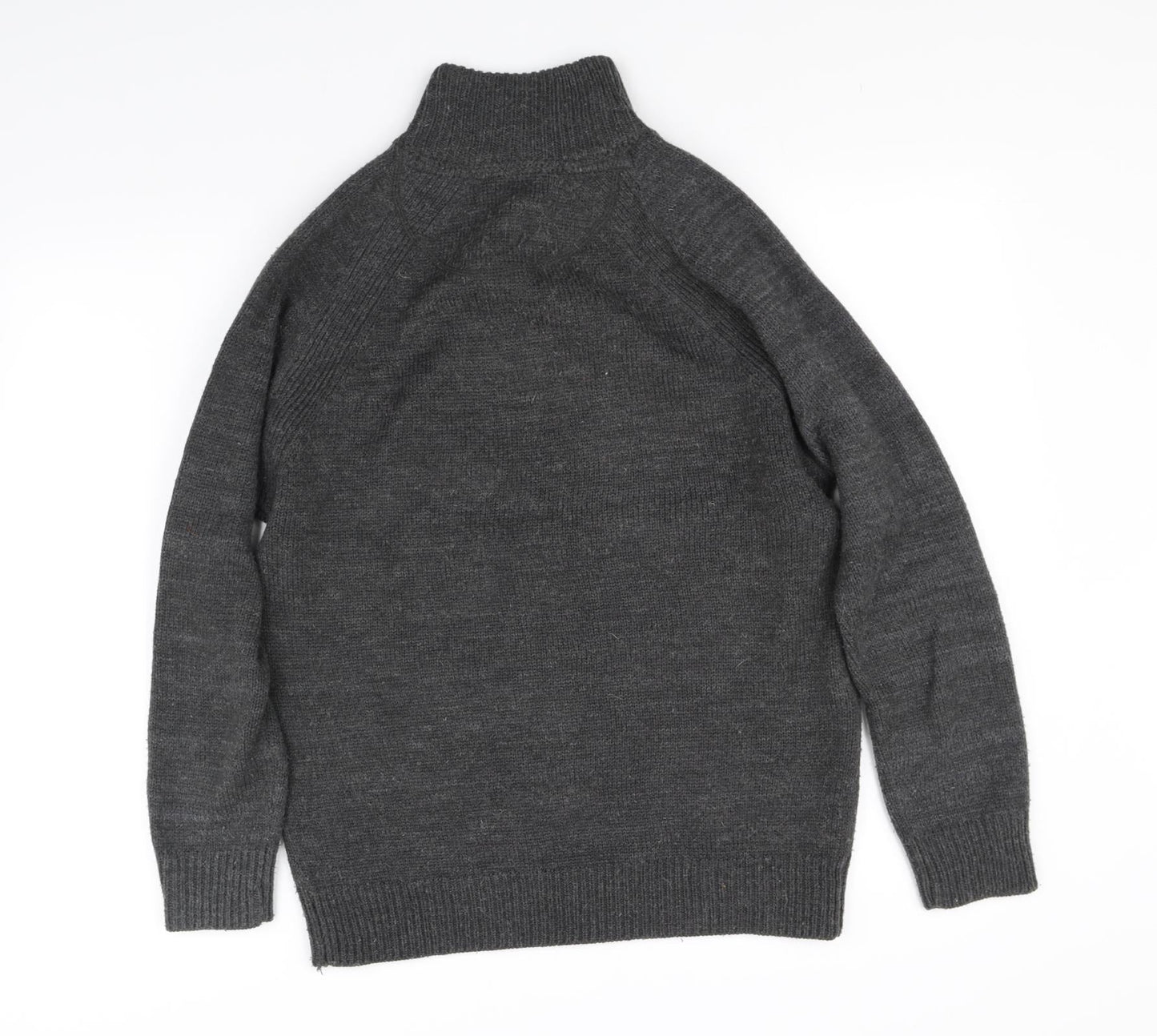 industilize Mens Grey   Pullover Sweatshirt Size L