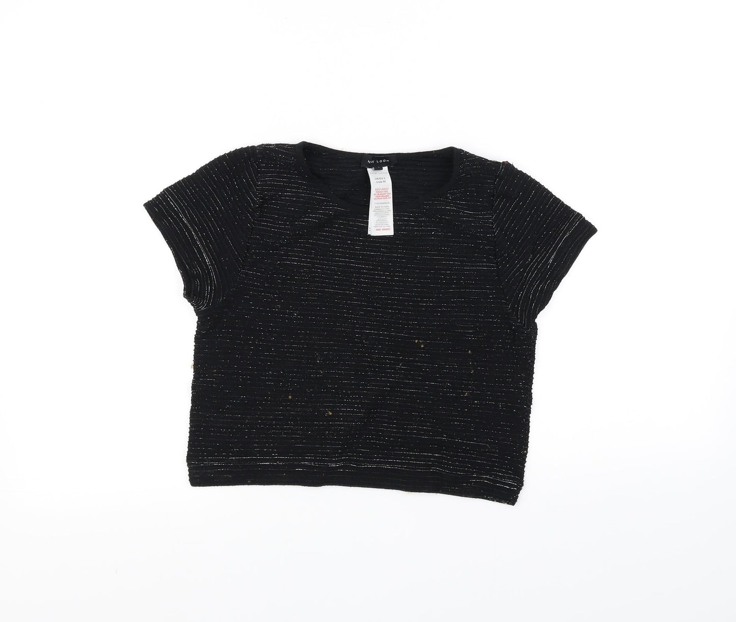 New Look Womens Black   Basic Blouse Size M