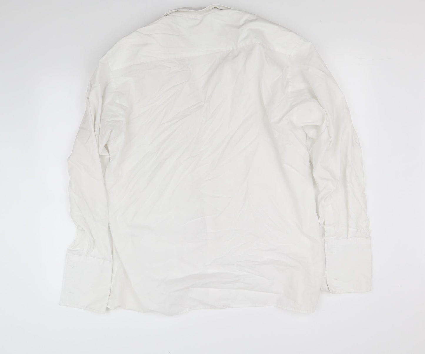 Peter England Womens White   Basic Button-Up Size XL