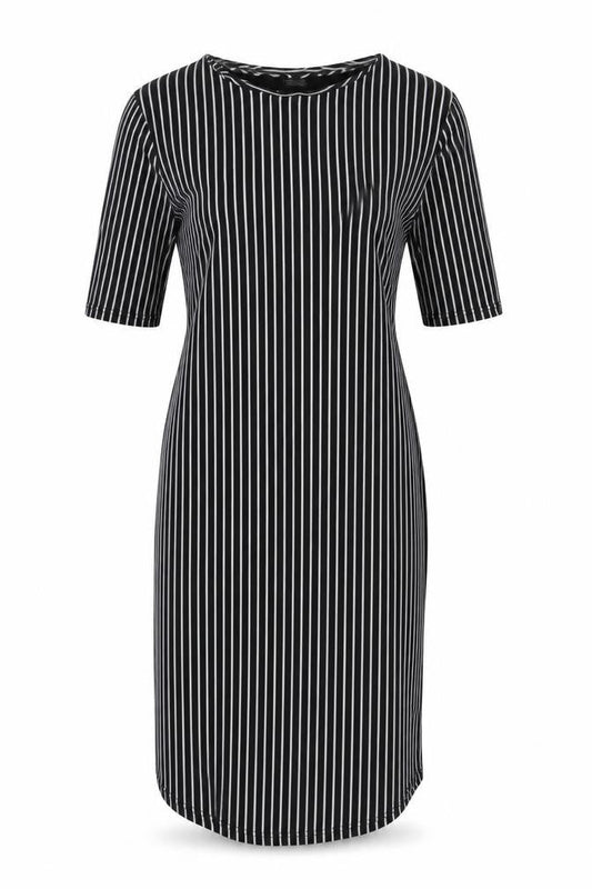 ASOS Womens Blue Striped  T-Shirt Dress  Size 6