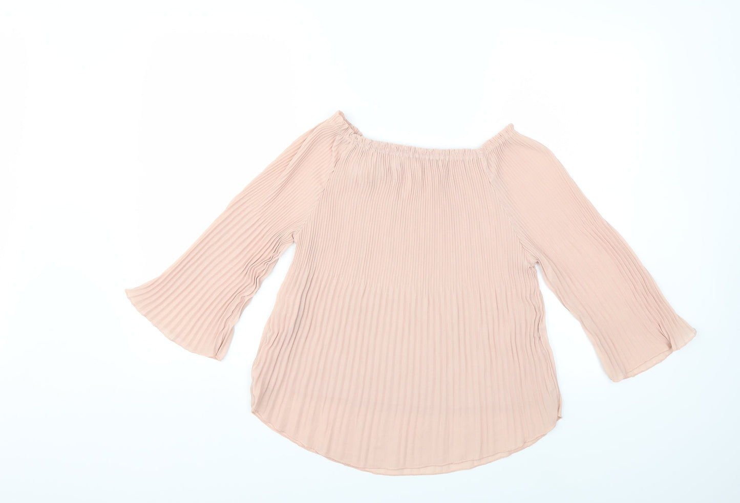 Preworn Womens Pink   Basic Blouse Size M