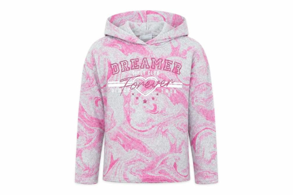 Matalan Girls Pink   Pullover Hoodie Size 9 Years