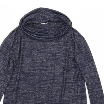 Close-up detail of Gap women’s blue jumper, size XS