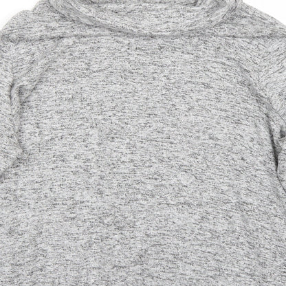 Brand and care label for George women’s grey jumper, size UK 12