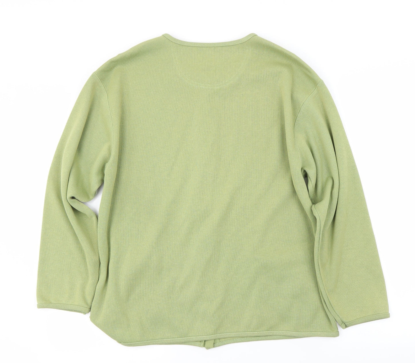 DASH Womens Green   Cardigan Jumper Size S