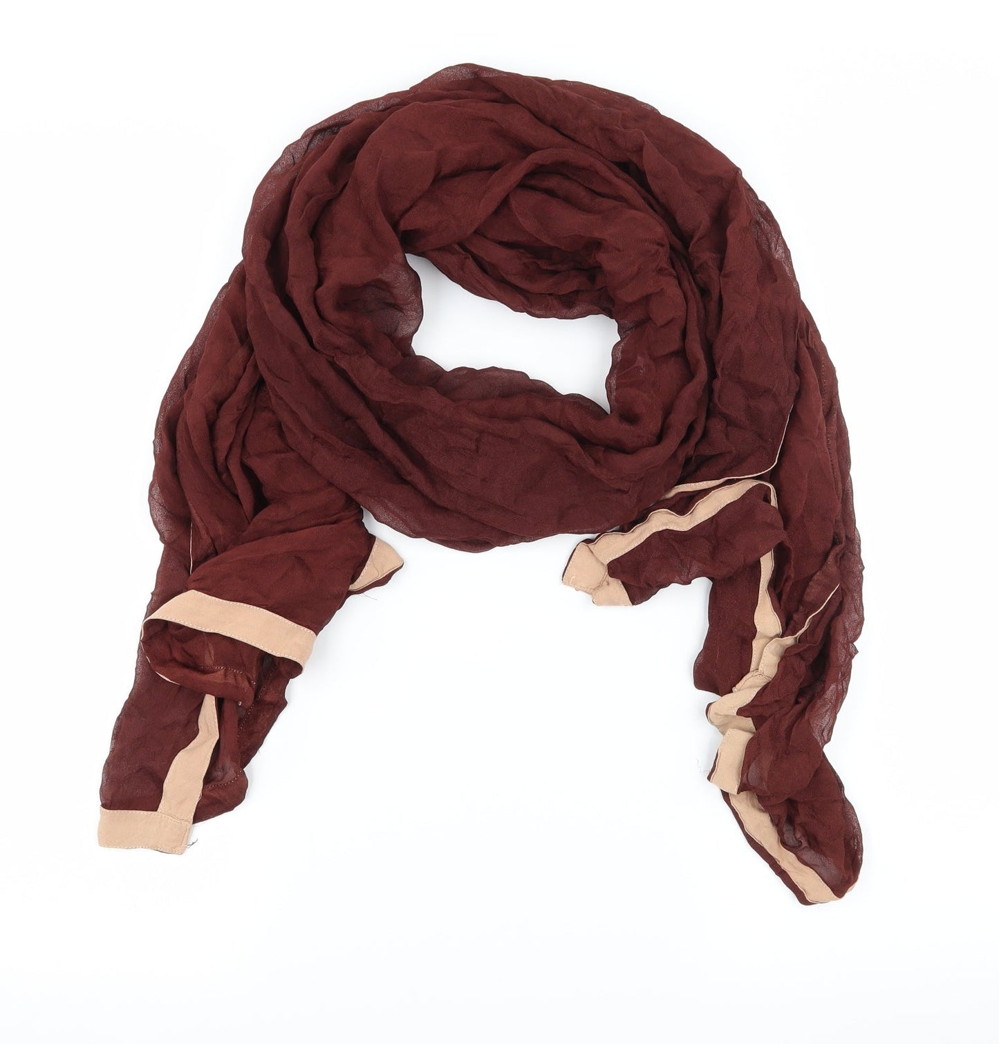 Preworn Womens Brown    Scarf