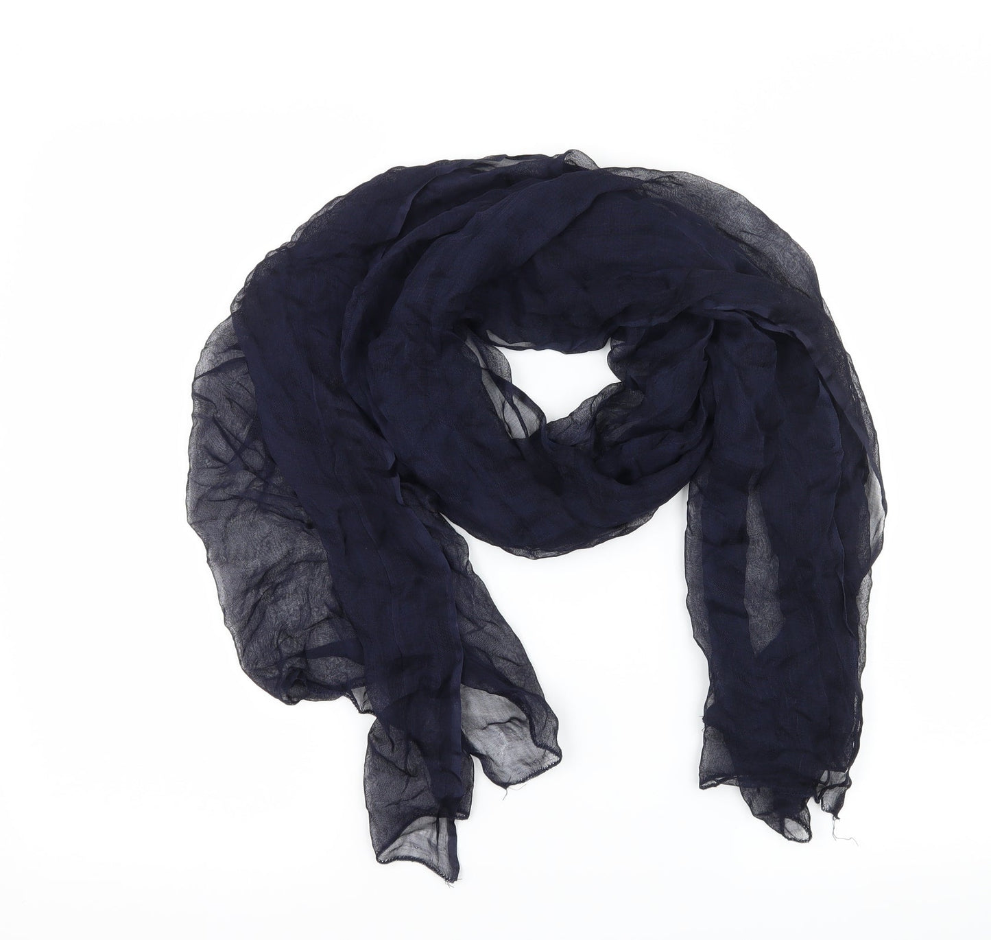 Preworn Womens Blue    Scarf