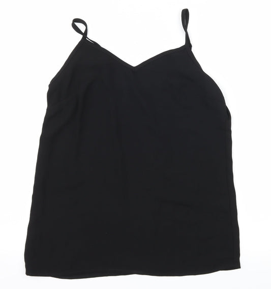 Very Womens Black   Camisole T-Shirt Size 8