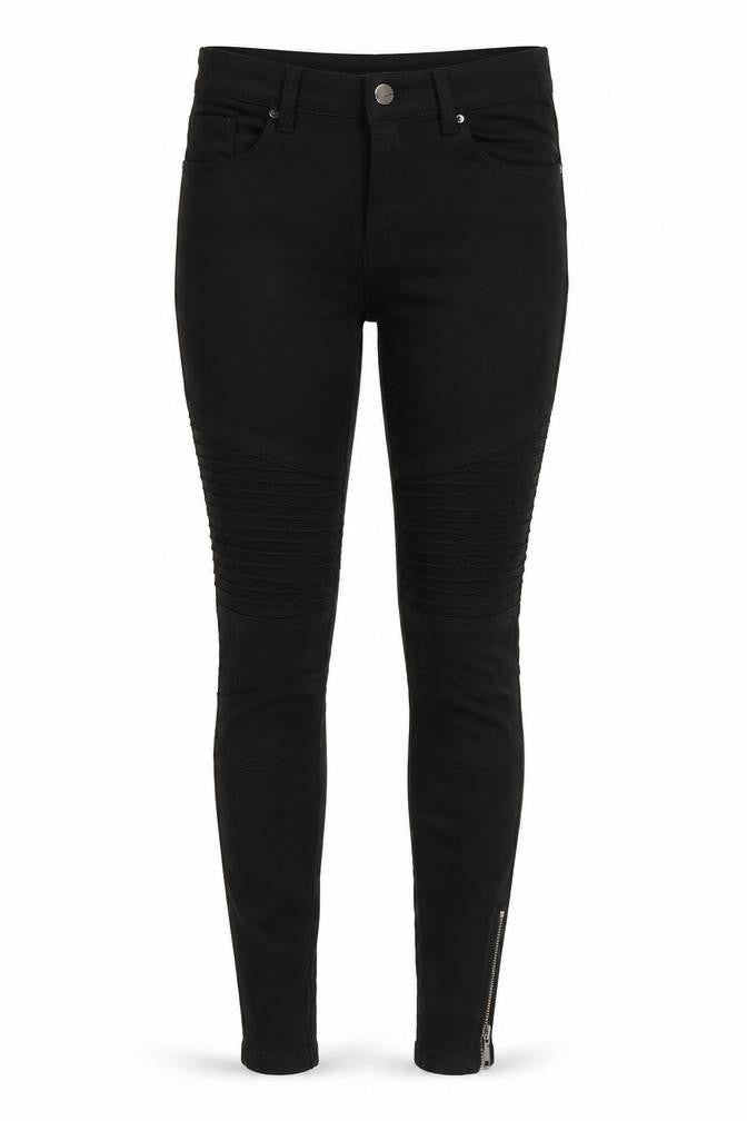 H&M Womens Black  Denim Jegging Jeans Size 8 L29 in