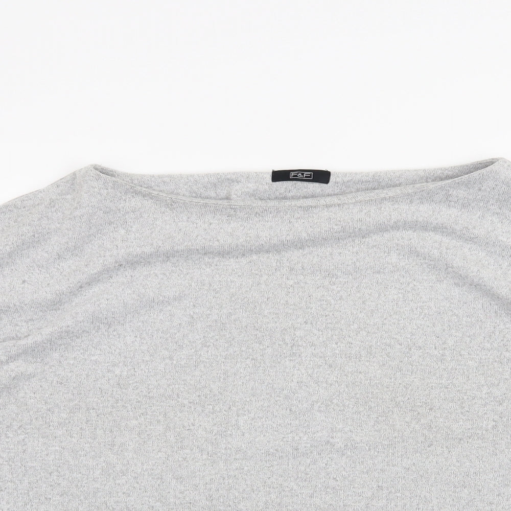 F&F Womens Grey   Pullover Jumper Size 16