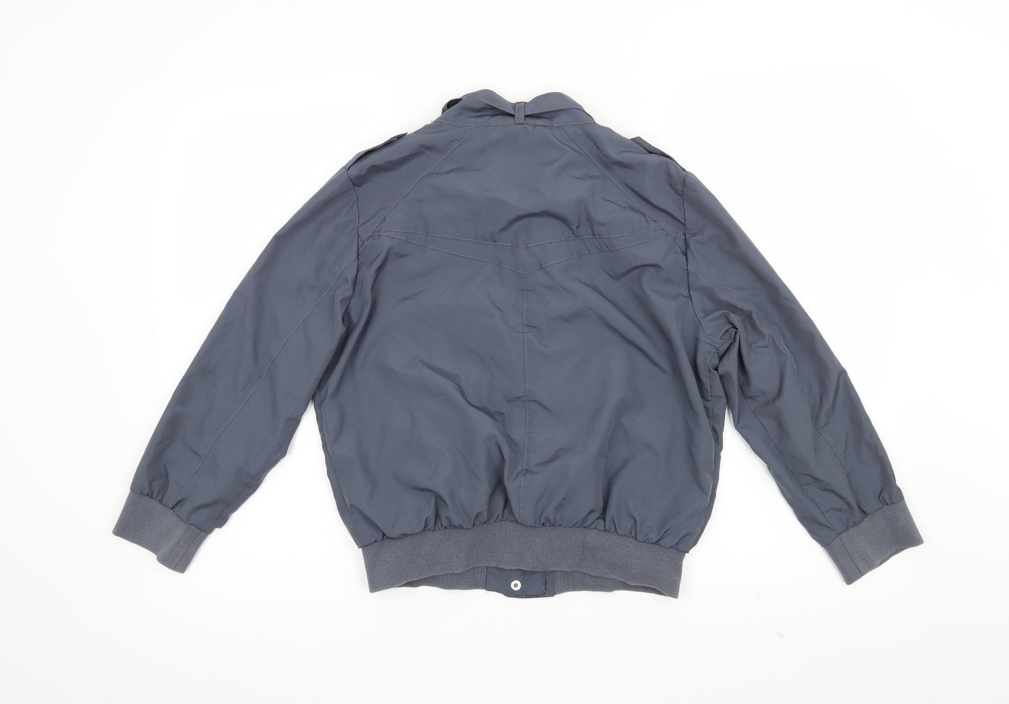 H&M Womens Grey   Jacket Coat Size 12