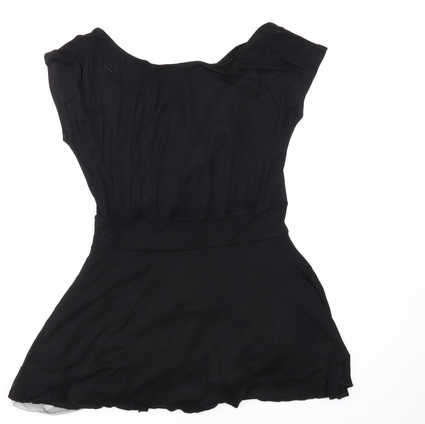 Black Womens Black   A-Line  Size M