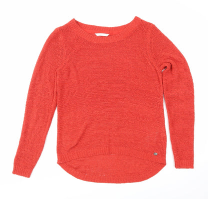 Additional front view of Only women’s red jumper, size M