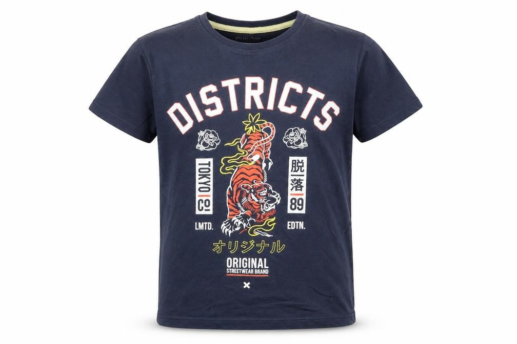 Primark Boys Blue   Basic T-Shirt Size 9-10 Years