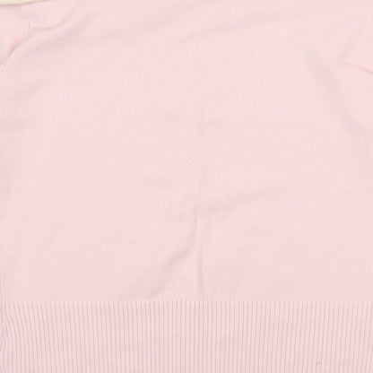 Brand and care label for Select women’s pink jumper, size UK 16