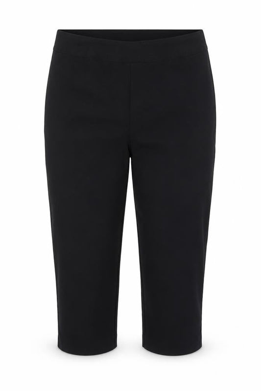 Scarlett Womens Black   Cropped Trousers Size 10