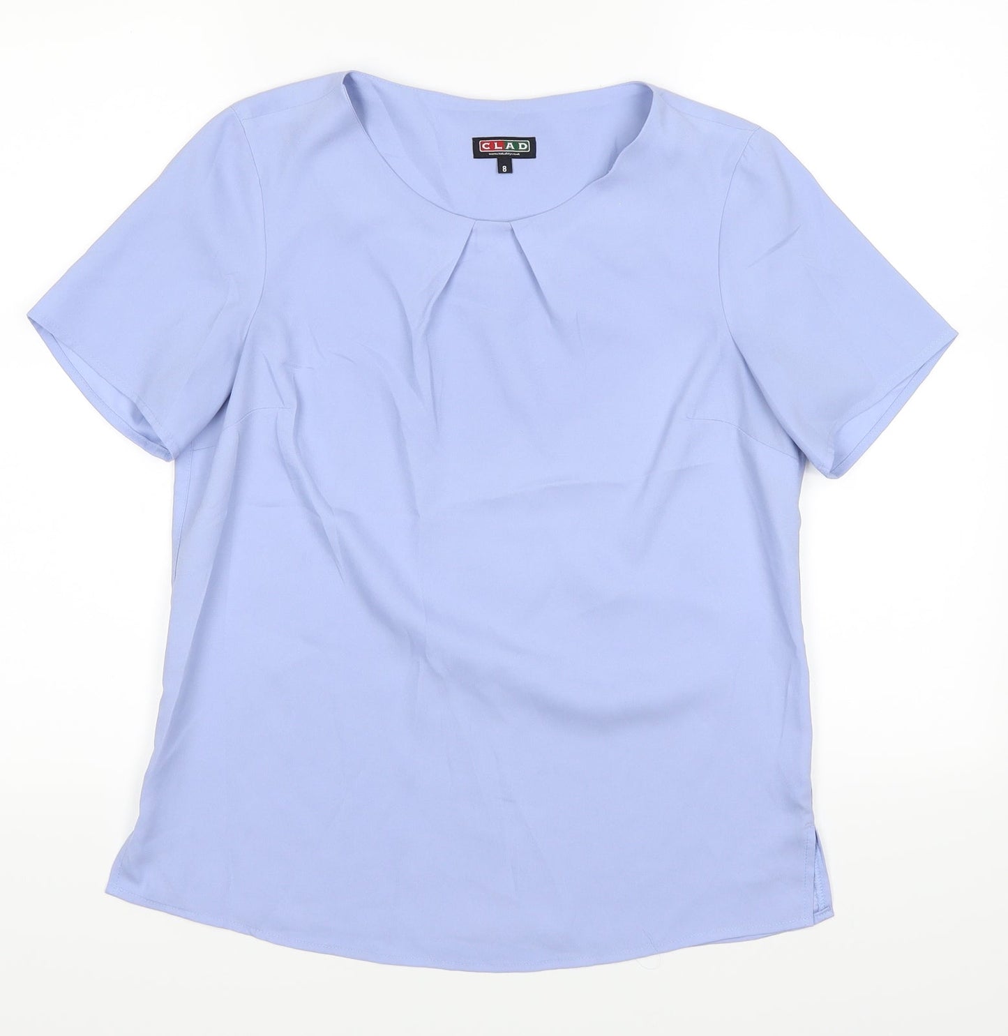 Clads Scotland Womens Purple   Basic Blouse Size 8