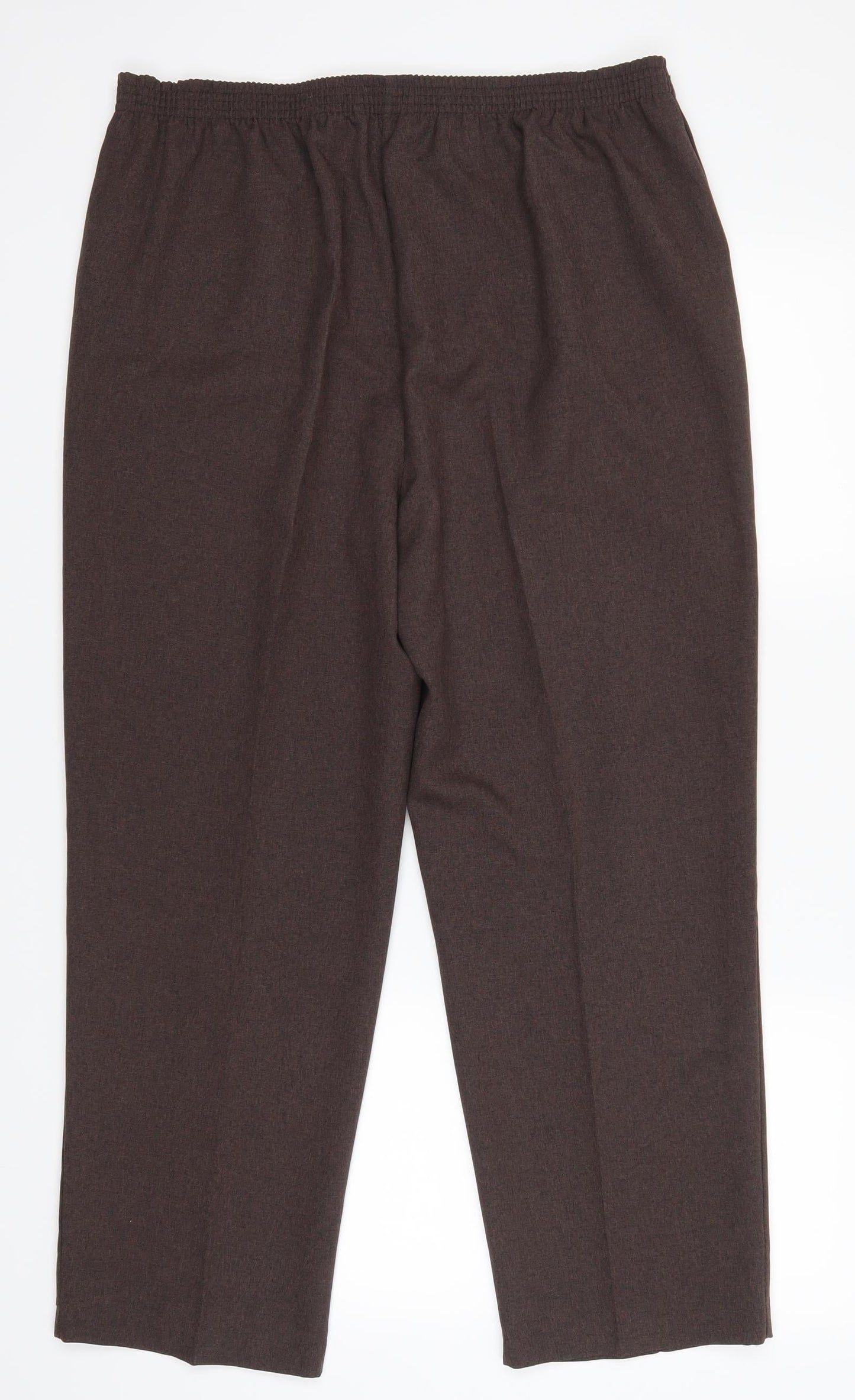 BM Womens Brown   Trousers  Size 16 L26 in
