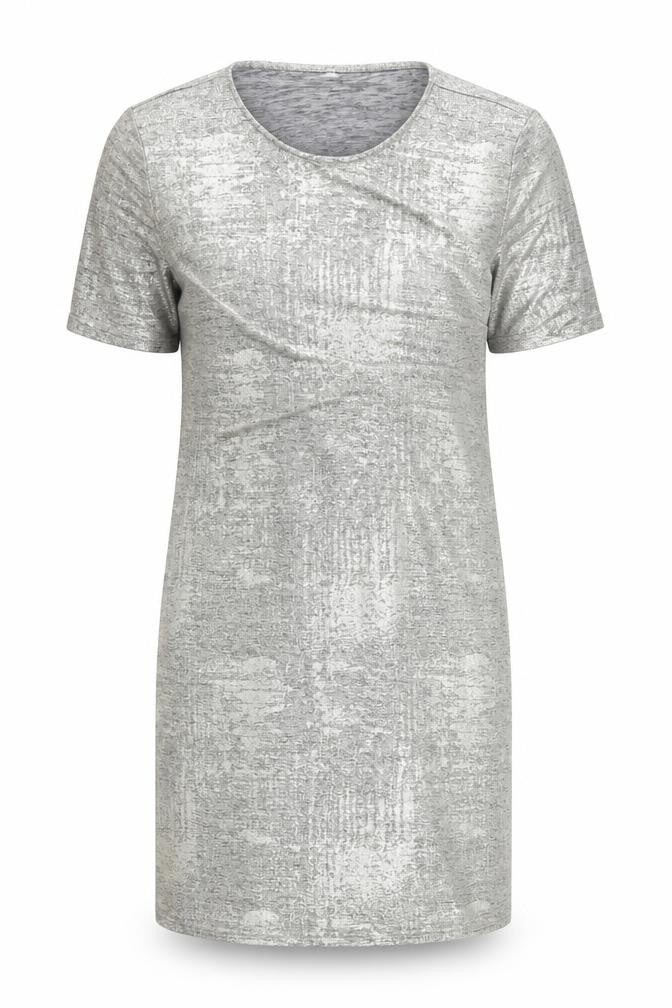 River Island Womens Gold   T-Shirt Dress  Size 8