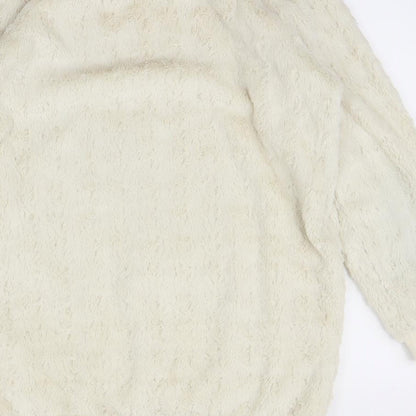 Brand and care label for Next women’s ivory jumper, size UK 10