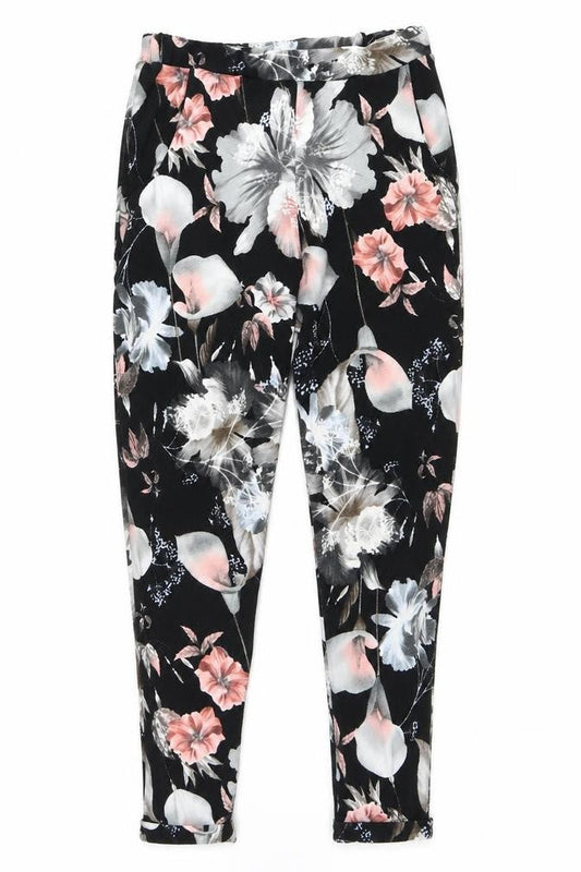 Pink Boutique Womens Black   Trousers  Size 10 L27 in