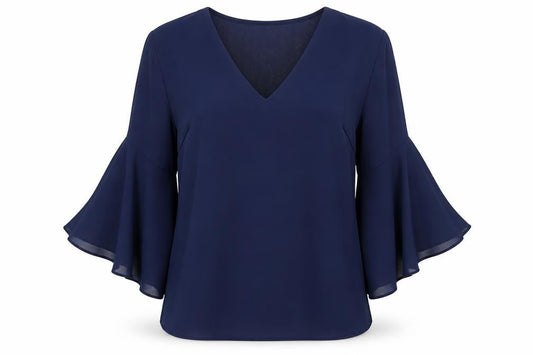 F&F Womens Blue   Basic Blouse Size 10