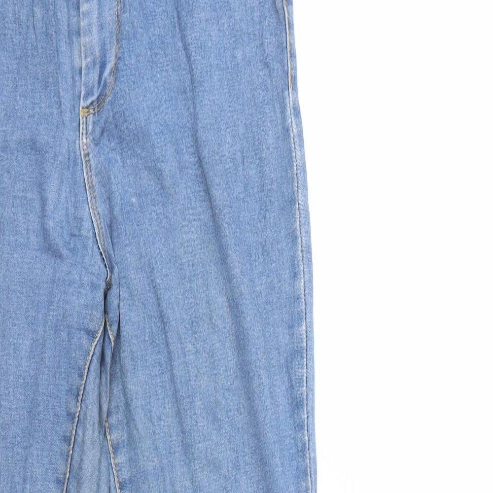 Denim & Co. Womens Blue  Denim Skinny Jeans Size 10 L29 in