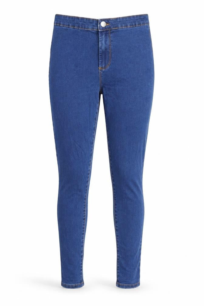 Denim & Co. Womens Blue  Denim Skinny Jeans Size 10 L25 in