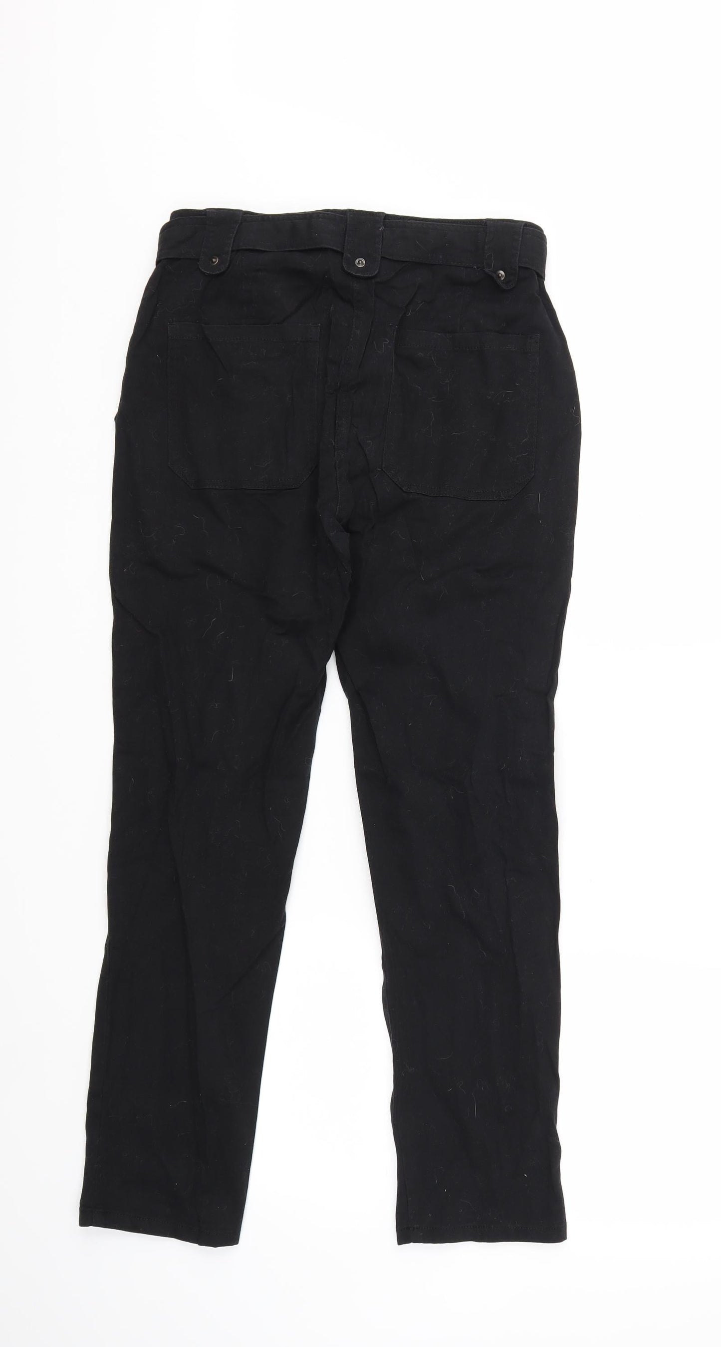 Dorothy Perkins Womens Black  Denim Skinny Jeans Size 8 L27 in