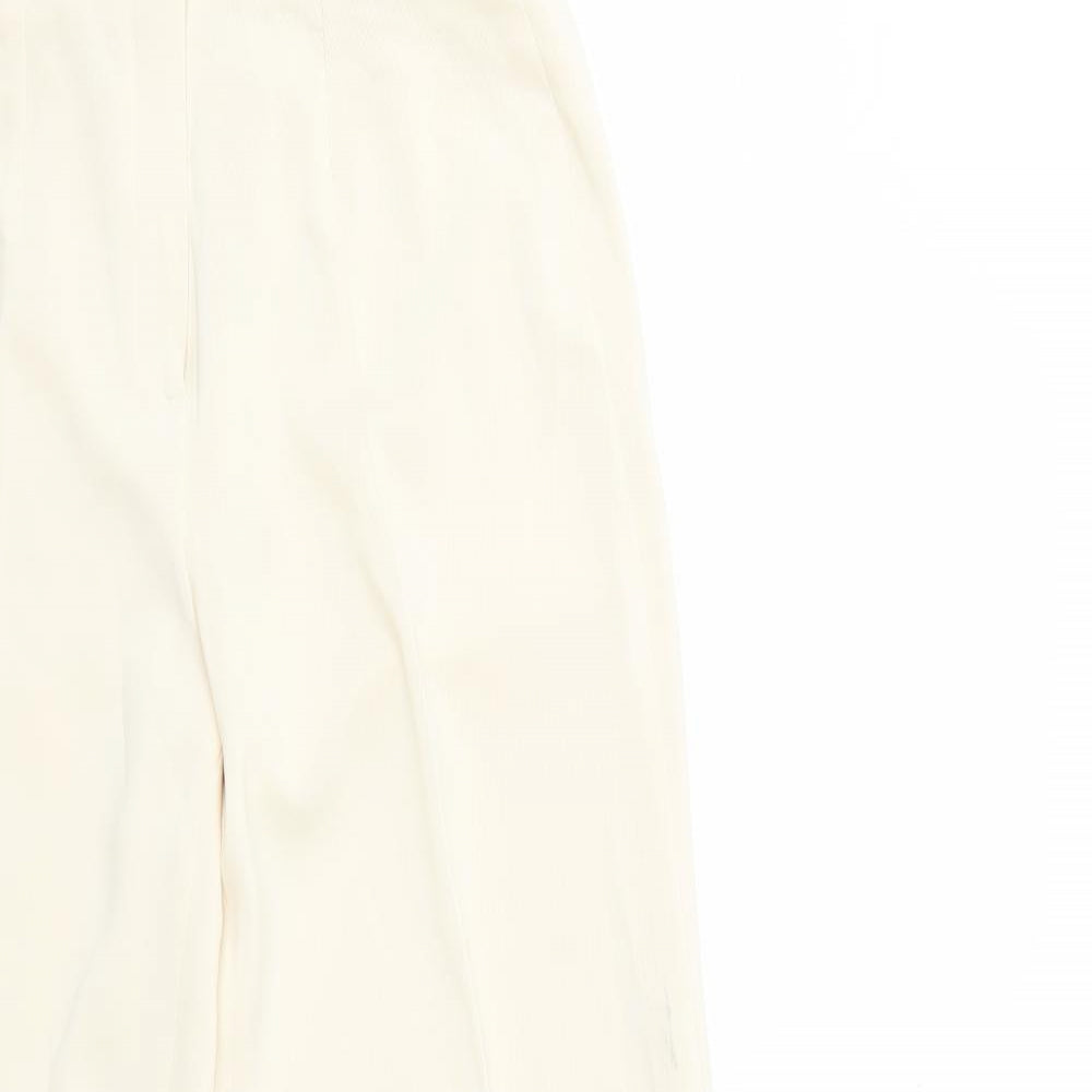 Preworn Womens Ivory   Trousers  Size 14 L29 in