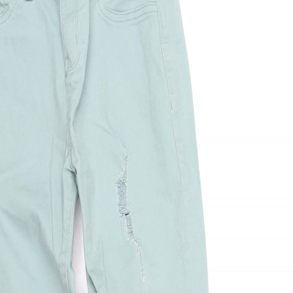 Denim & Co. Girls Blue   Straight Jeans Size 9-10 Years