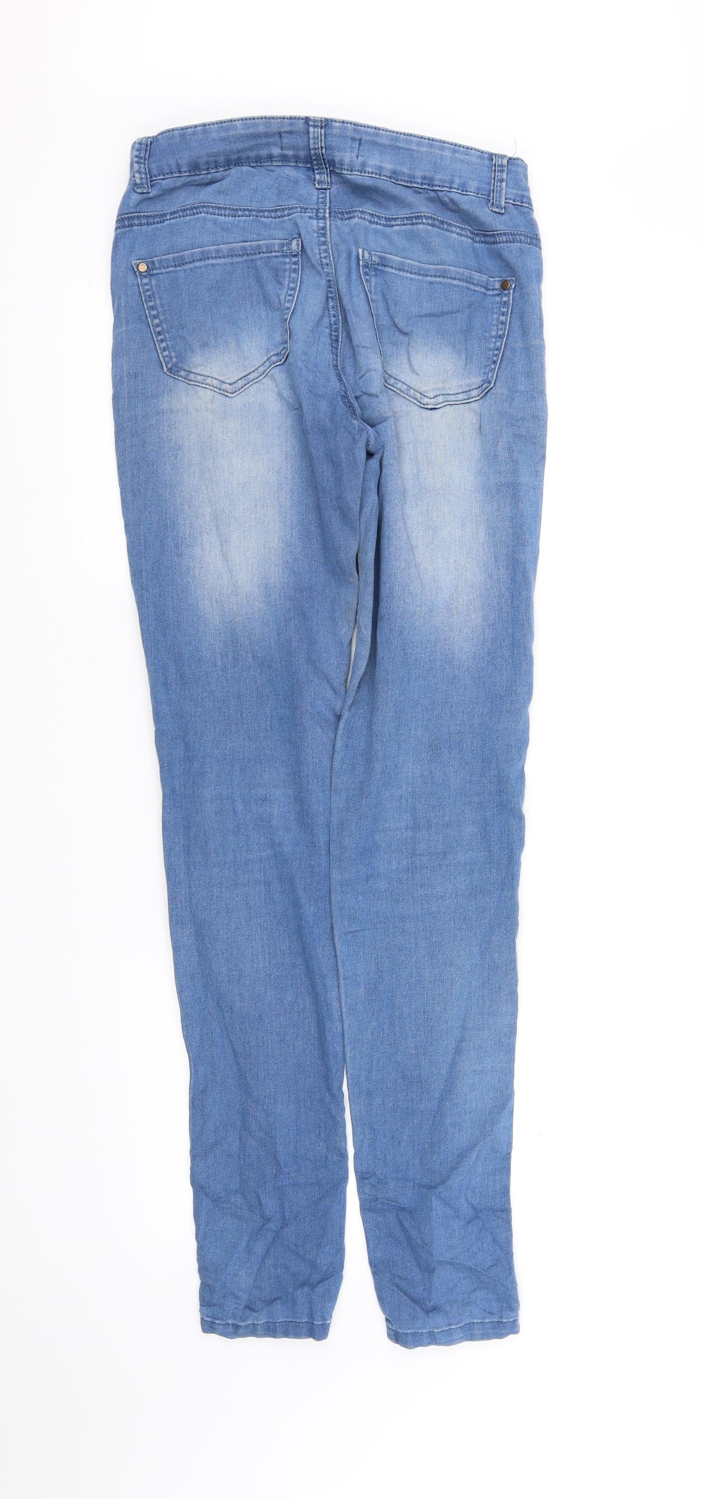 pre worn Womens Blue   Straight Jeans Size 8 L33 in