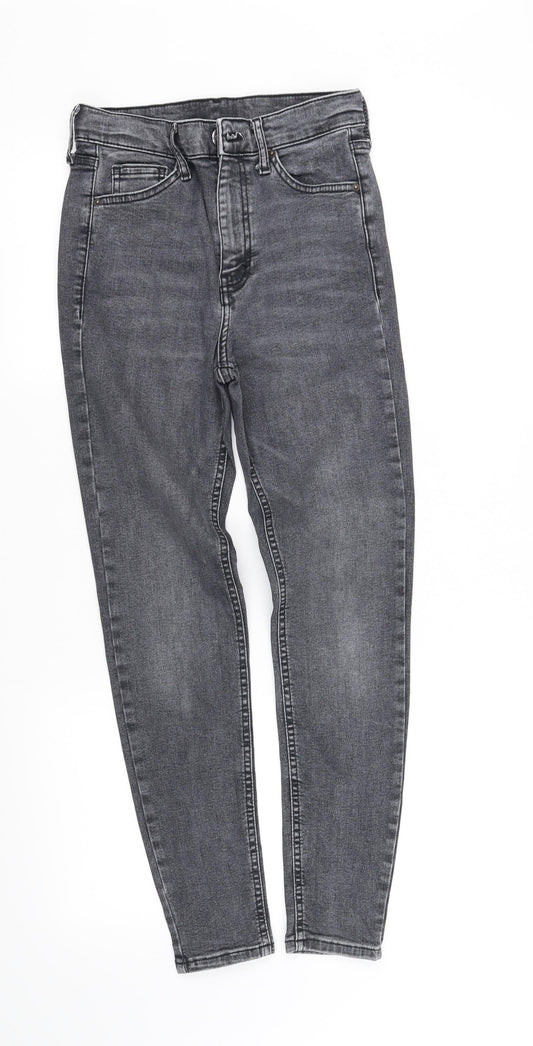 pre worn Womens Grey   Straight Jeans Size 10 L27 in