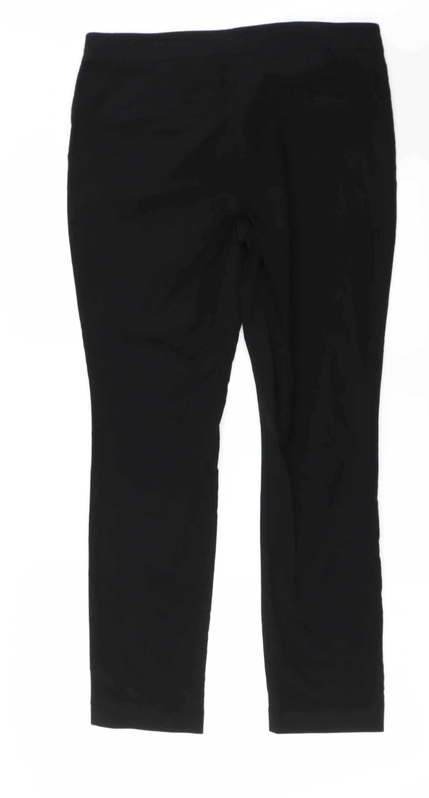 Papaya Womens Black   Trousers  Size 14 L26 in