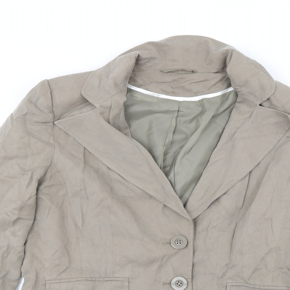 Preworn Womens Beige   Jacket  Size 14