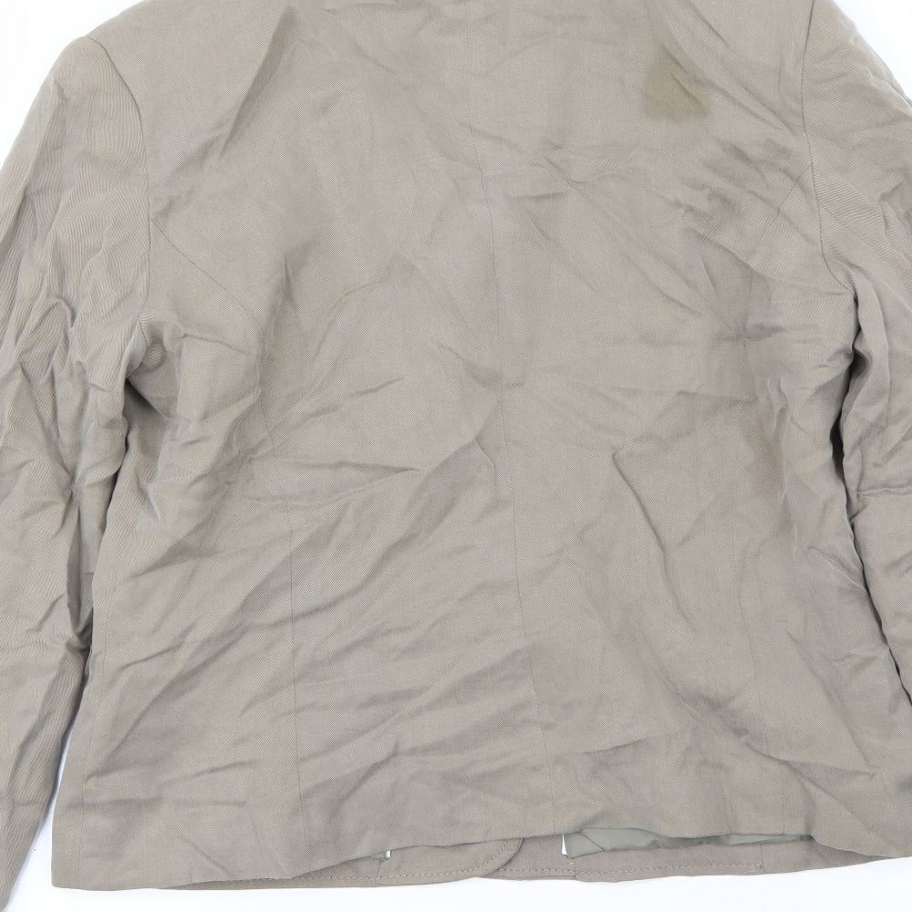 Preworn Womens Beige   Jacket  Size 14
