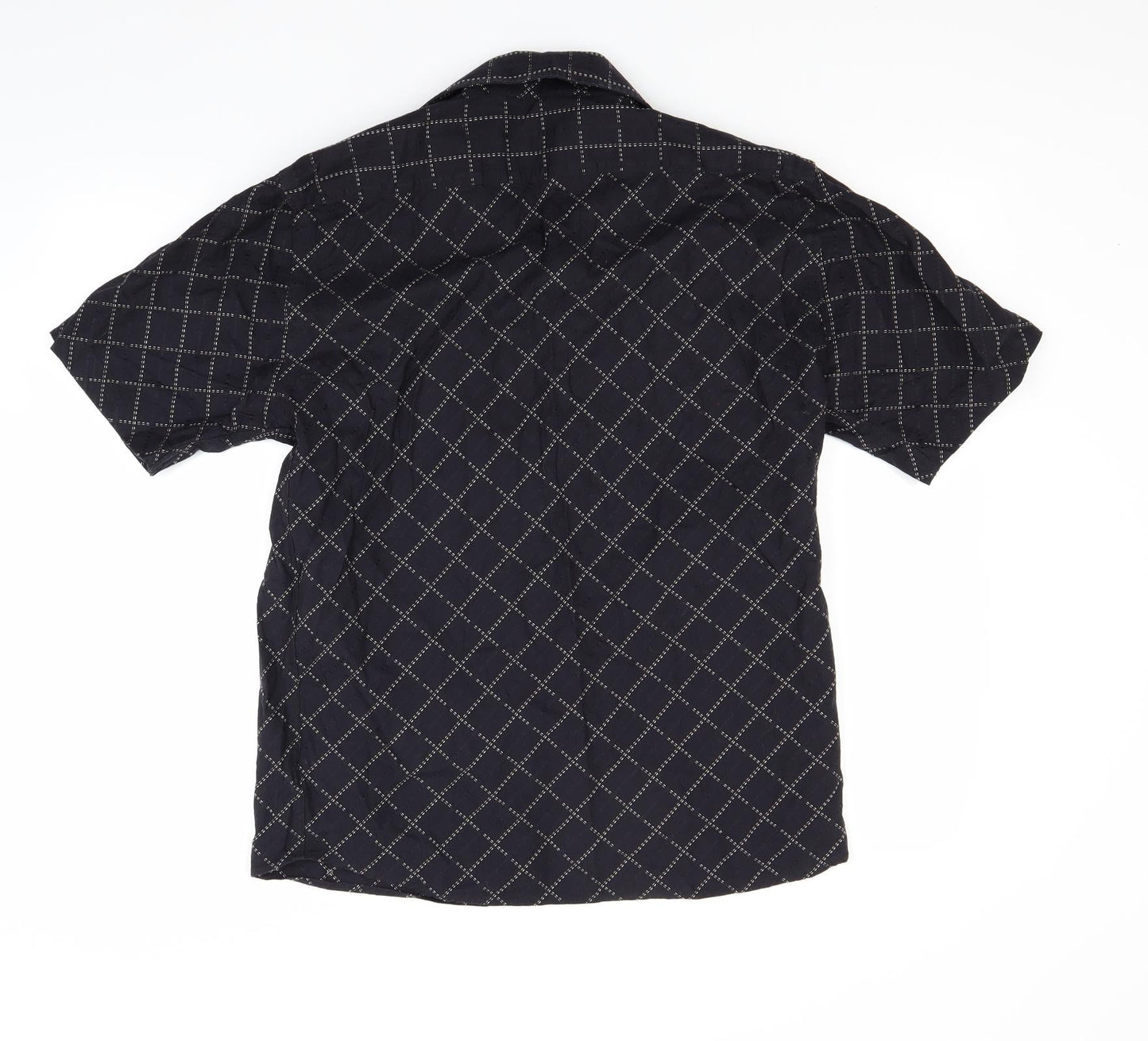 NEXT Mens Black    Button-Up Size M